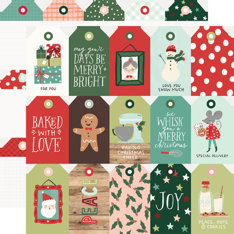 Simple Stories Baking Spirits Bright 12x12 Inch Collection Kit (18300)