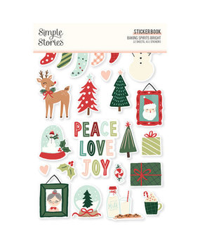 Simple Stories Baking Spirits Bright Sticker Book (18321) Simple Stories Baking Spirits Bright Sticker Book (18321)