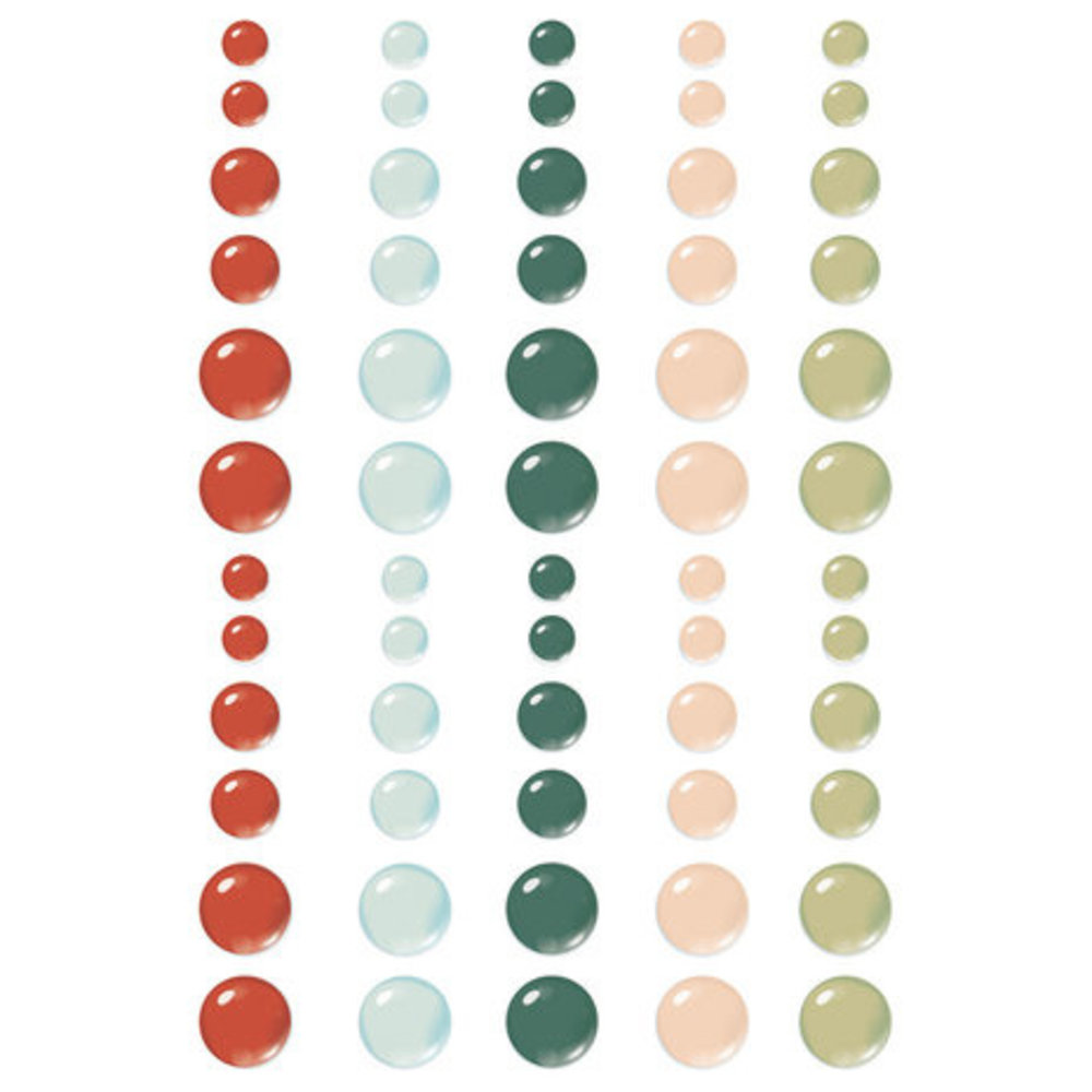 Simple Stories Baking Spirits Bright Enamel Dots (18326) Simple Stories Baking Spirits Bright Enamel Dots (18326)