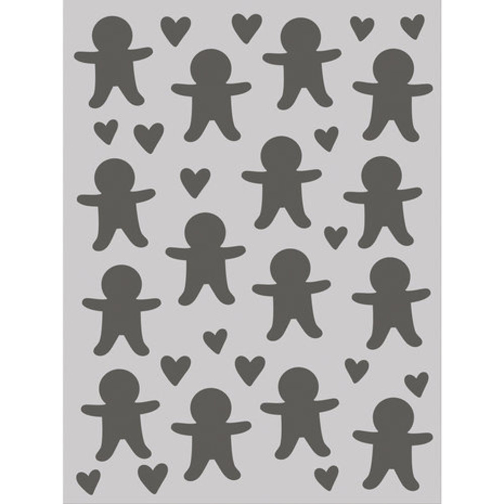 Simple Stories Baking Spirits Bright Stencil Gingerbread Cookies (18330) Simple Stories Baking Spirits Bright Stencil Gingerbread Cookies (18330)