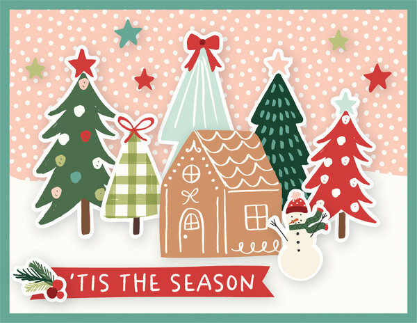 Simple Stories Baking Spirits Bright Simple Cards Kit (18332) Simple Stories Baking Spirits Bright Simple Cards Kit (18332)