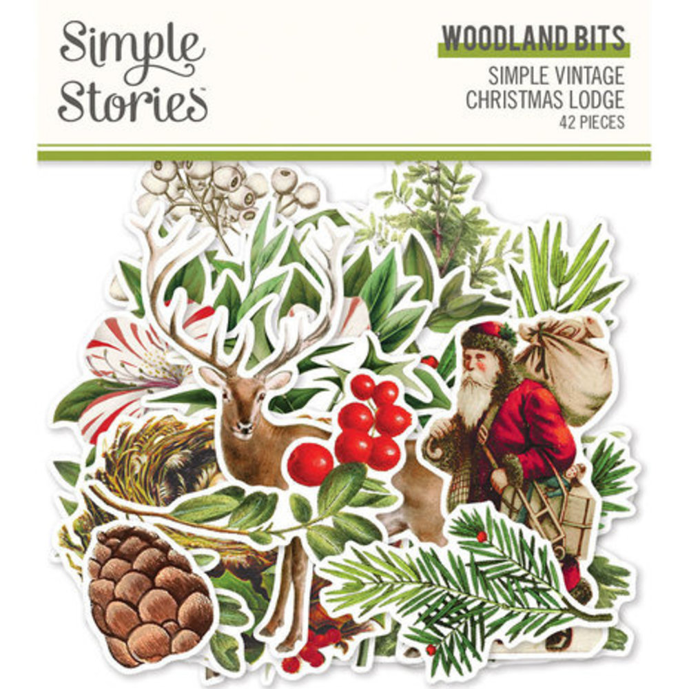 Simple Stories Simple Vintage Christmas Lodge 12x12 Inch Collector's Essential Kit (18436) Simple Stories Simple Vintage Christmas Lodge 12x12 Inch Collector's Essential Kit (18436)