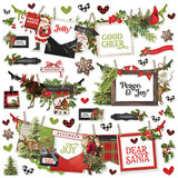 Simple Stories Simple Vintage Christmas Lodge Banner Sticker (18402)
