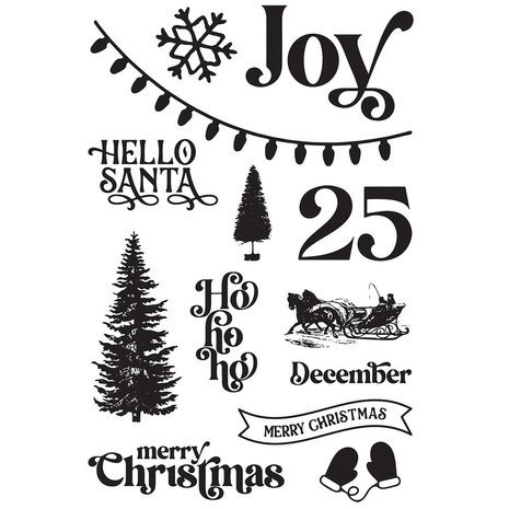 Simple Stories Simple Vintage Christmas Lodge Clear Stamps (18420) Simple Stories Simple Vintage Christmas Lodge Clear Stamps (18420)