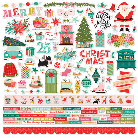 Simple Stories Mix & A-Mingle 12x12 Inch Collector's Essential Kit (18529)
