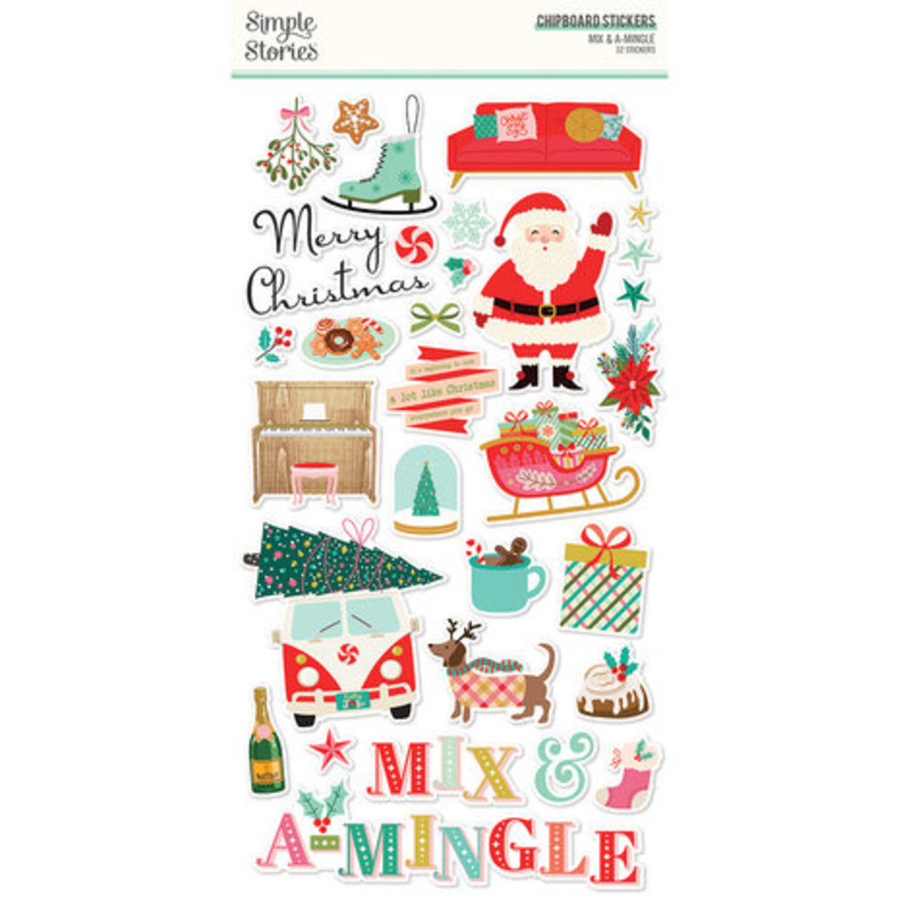 Simple Stories Mix & A-Mingle 12x12 Inch Collector's Essential Kit (18529)