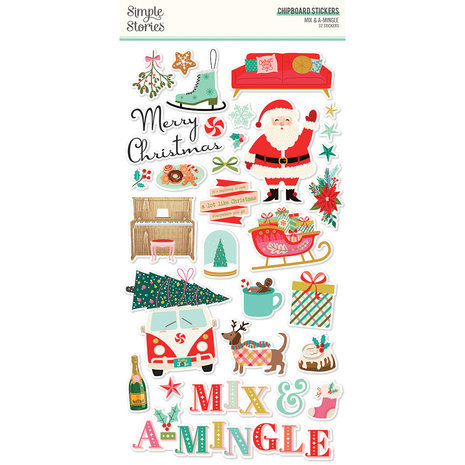 Simple Stories Mix & A-Mingle 12x12 Inch Collector's Essential Kit (18529)