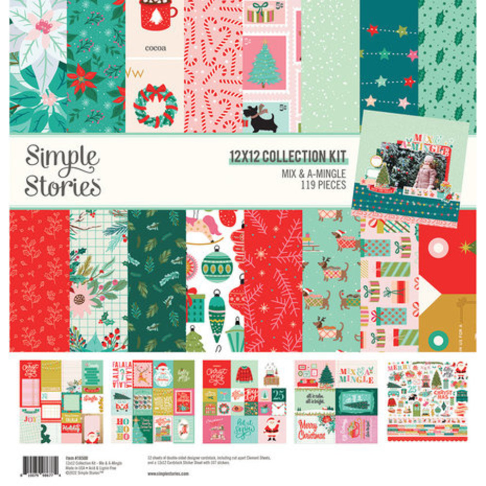 Simple Stories Mix & A-Mingle 12x12 Inch Collection Kit (18500) Simple Stories Mix & A-Mingle 12x12 Inch Collection Kit (18500)