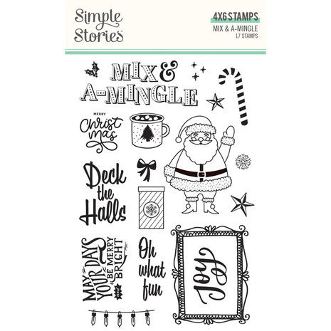 Simple Stories Mix & A-Mingle Clear Stamps (18515)