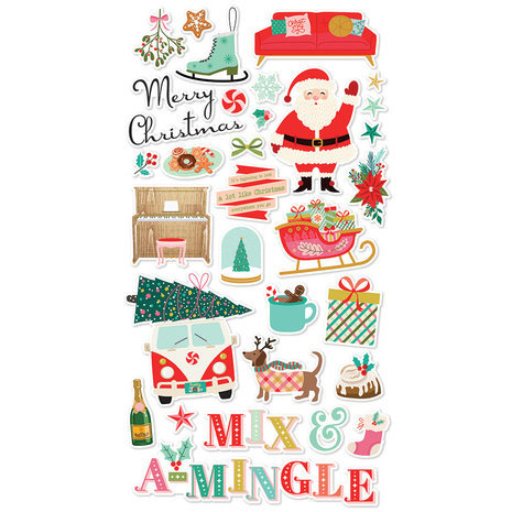 Simple Stories Mix & A-Mingle Chipboard (18516) Simple Stories Mix & A-Mingle Chipboard (18516)