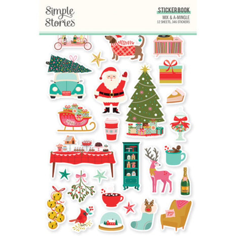 Simple Stories Mix & A-Mingle Sticker Book (18519) Simple Stories Mix & A-Mingle Sticker Book (18519)
