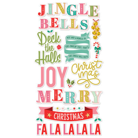 Simple Stories Mix & A-Mingle Foam Stickers (18521)