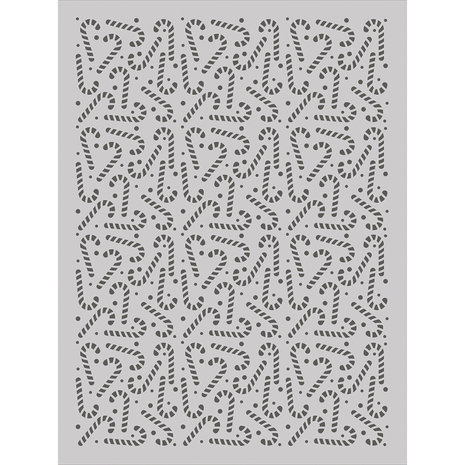 Simple Stories Mix & A-Mingle Stencil Candy Canes (18526) Simple Stories Mix & A-Mingle Stencil Candy Canes (18526)