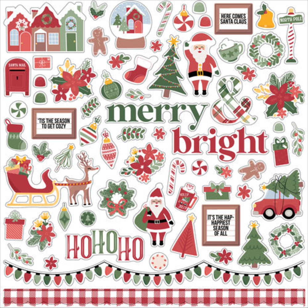 Echo Park Santa Claus Lane 12x12 Inch Mega Bundle (SCL287050) Echo Park Santa Claus Lane 12x12 Inch Mega Bundle (SCL287050)