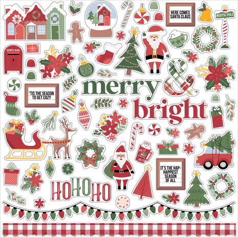 Echo Park Santa Claus Lane 12x12 Inch Collection Kit (SCL287016) Echo Park Santa Claus Lane 12x12 Inch Collection Kit (SCL287016)