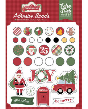 Echo Park Santa Claus Lane Adhesive Brads (SCL287020) Echo Park Santa Claus Lane Adhesive Brads (SCL287020)