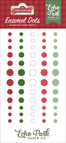 Echo Park Santa Claus Lane Enamel Dots (SCL287028)