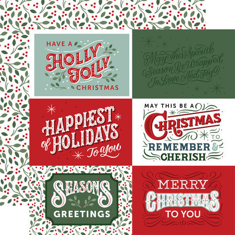 Echo Park Christmas Salutations No. 2 12x12 Inch Collection Kit (CSA289016) Echo Park Christmas Salutations No. 2 12x12 Inch Collection Kit (CSA289016)