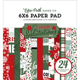 Echo Park Christmas Salutations No. 2 6x6 Inch Paper Pad (CSA289023)