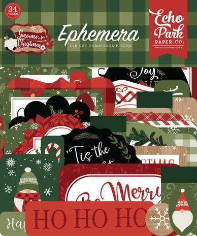 Echo Park Gnome For Christmas 12x12 Inch Mega Bundle (GFC290050)