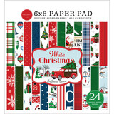 Carta Bella White Christmas 6x6 Inch Paper Pad (CBWC156023)