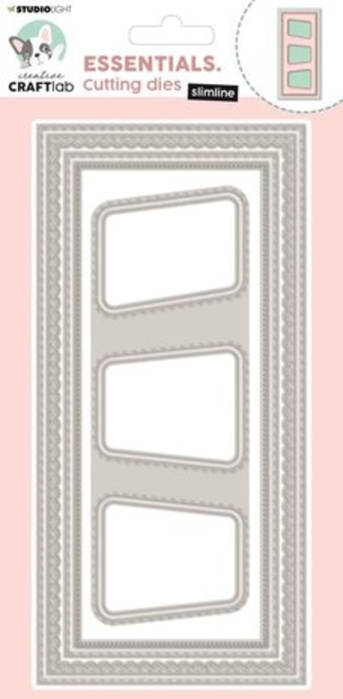 Creative Craftlab Essentials Dies Slimline (CCL-ES-CD208) Creative Craftlab Essentials Dies Slimline (CCL-ES-CD208)