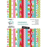 Creative Craftlab Friendz Holly Jolly A5 Paper Pad (CCL-FR-PP57)