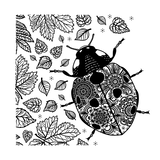 Crafty Individuals Ladybird Unmounted Rubber Stamps (CI-608)