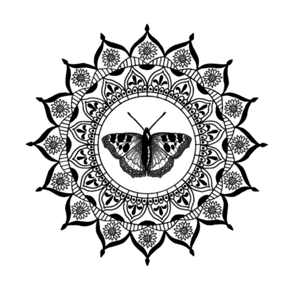 Crafty Individuals Summer Mandala Unmounted Rubber Stamps (CI-610) Crafty Individuals Summer Mandala Unmounted Rubber Stamps (CI-610)