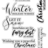 Crafter's Companion Winter's Sparkle Clear Stamps Winter Holiday Wishes (S-WISP-ST-CA-WIHW) Crafter's Companion Winter's Sparkle Clear Stamps Winter Holiday Wishes (S-WISP-ST-CA-WIHW)