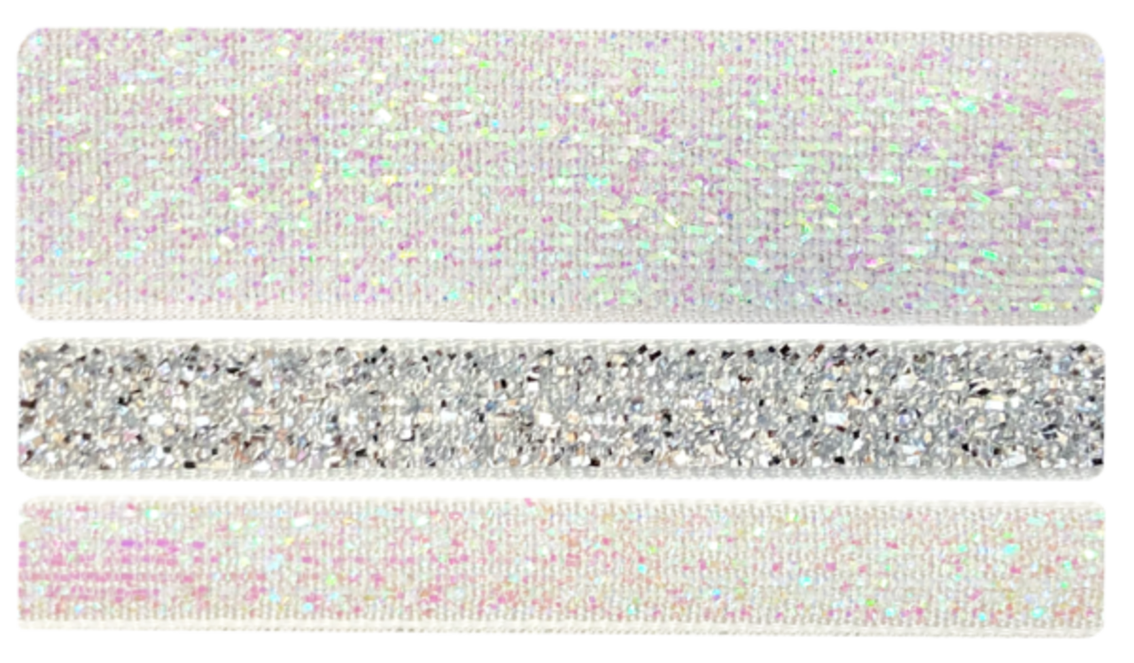 Crafter's Companion Winter's Sparkle Glitter Ribbon (S-WISP-GLRIB) Crafter's Companion Winter's Sparkle Glitter Ribbon (S-WISP-GLRIB)