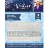 Crafter's Companion Winter's Sparkle Glitter Ribbon (S-WISP-GLRIB)