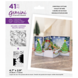 Gemini Christmas 3D Scene Builder Stamp & Die Christmas Cottage (GEM-STD-3DSB-CCOT)