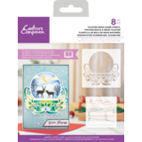 Crafter's Companion Celebrate the Season Stencil Yuletide Snow Globe (CC-STEN-YULESNOW)