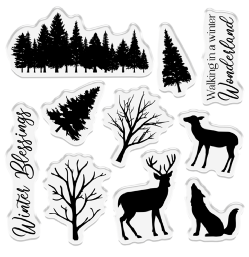 Crafter's Companion Celebrate the Season Clear Stamp Woodland Winter (CC-STP-WOODWIN) Crafter's Companion Celebrate the Season Clear Stamp Woodland Winter (CC-STP-WOODWIN)