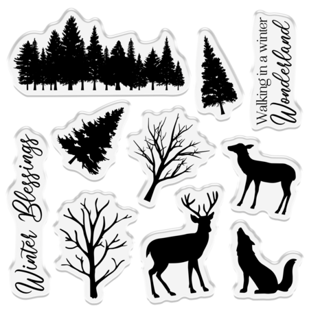 Crafter's Companion Celebrate the Season Clear Stamp Woodland Winter (CC-STP-WOODWIN) Crafter's Companion Celebrate the Season Clear Stamp Woodland Winter (CC-STP-WOODWIN)