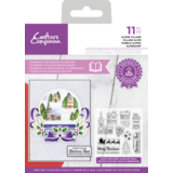 Crafter's Companion Celebrate the Season Clear Stamp Alpine Village (CC-STP-ALPVILL)