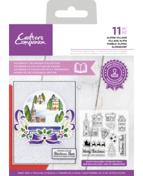 Crafter's Companion Celebrate the Season Clear Stamp Alpine Village (CC-STP-ALPVILL) Crafter's Companion Celebrate the Season Clear Stamp Alpine Village (CC-STP-ALPVILL)