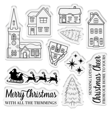Crafter's Companion Celebrate the Season Clear Stamp Alpine Village (CC-STP-ALPVILL) Crafter's Companion Celebrate the Season Clear Stamp Alpine Village (CC-STP-ALPVILL)