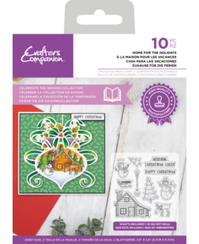 Crafter's Companion Celebrate the Season Clear Stamp Home for the Holiday (CC-STP-HFTHOL) Crafter's Companion Celebrate the Season Clear Stamp Home for the Holiday (CC-STP-HFTHOL)