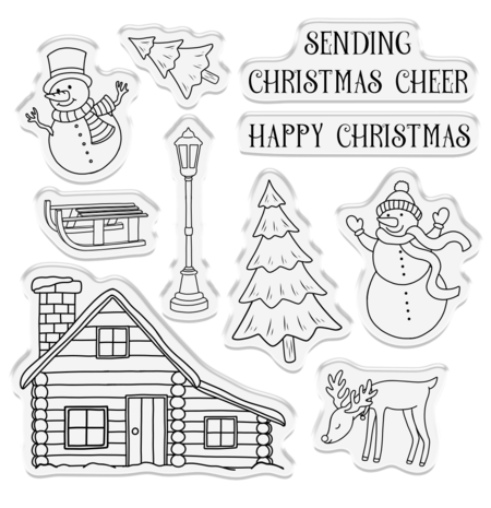 Crafter's Companion Celebrate the Season Clear Stamp Home for the Holiday (CC-STP-HFTHOL) Crafter's Companion Celebrate the Season Clear Stamp Home for the Holiday (CC-STP-HFTHOL)