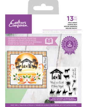 Crafter's Companion Celebrate the Season Clear Stamp Holy Night (CC-STP-HOLNIGHT) Crafter's Companion Celebrate the Season Clear Stamp Holy Night (CC-STP-HOLNIGHT)