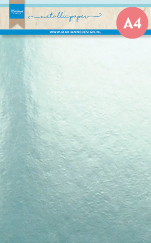 Marianne Design Metallic Paper A4 Mint (CA3175) Marianne Design Metallic Paper A4 Mint (CA3175)