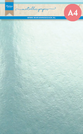 Marianne Design Metallic Paper A4 Mint (CA3175) Marianne Design Metallic Paper A4 Mint (CA3175)