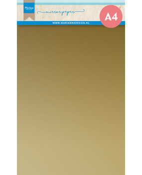 Marianne Design Mirror Paper A4 Gold (CA3177)
