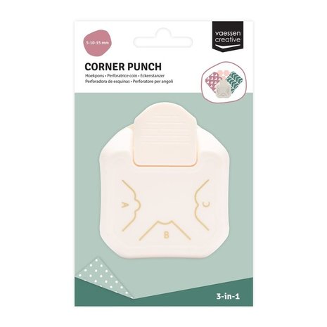 Vaessen Creative 3 in 1 Hoekpons Decoratief (2137-091) Vaessen Creative 3 in 1 Hoekpons Decoratief (2137-091)