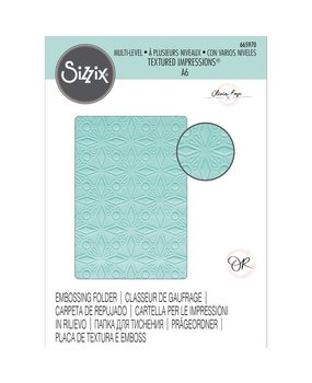 Sizzix Multi-Level Textured Impressions Geo Crystals (665970)