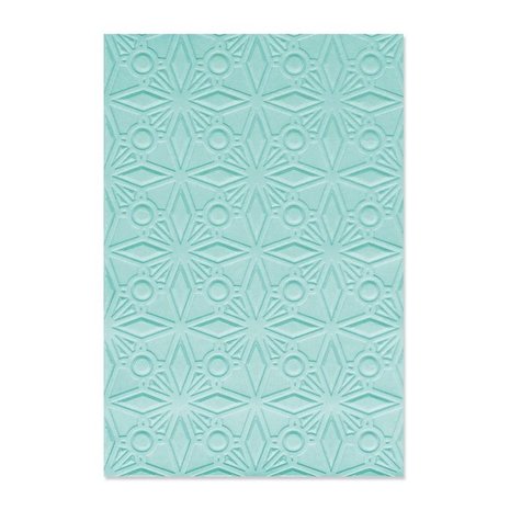 Sizzix Multi-Level Textured Impressions Geo Crystals (665970)