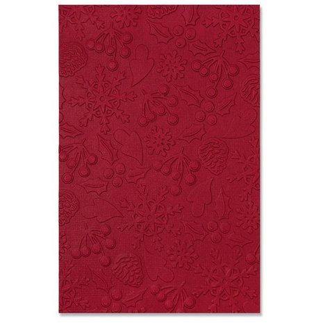 Sizzix Multi-Level Textured Impressions Winter Pattern (665972)