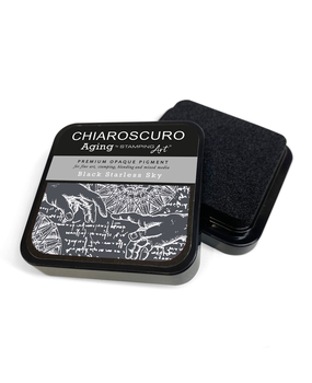 Ciao Bella Papercrafting Chiaroscuro Aging Ink Pad Black Starless Sky (PKA101) Ciao Bella Papercrafting Chiaroscuro Aging Ink Pad Black Starless Sky (PKA101)